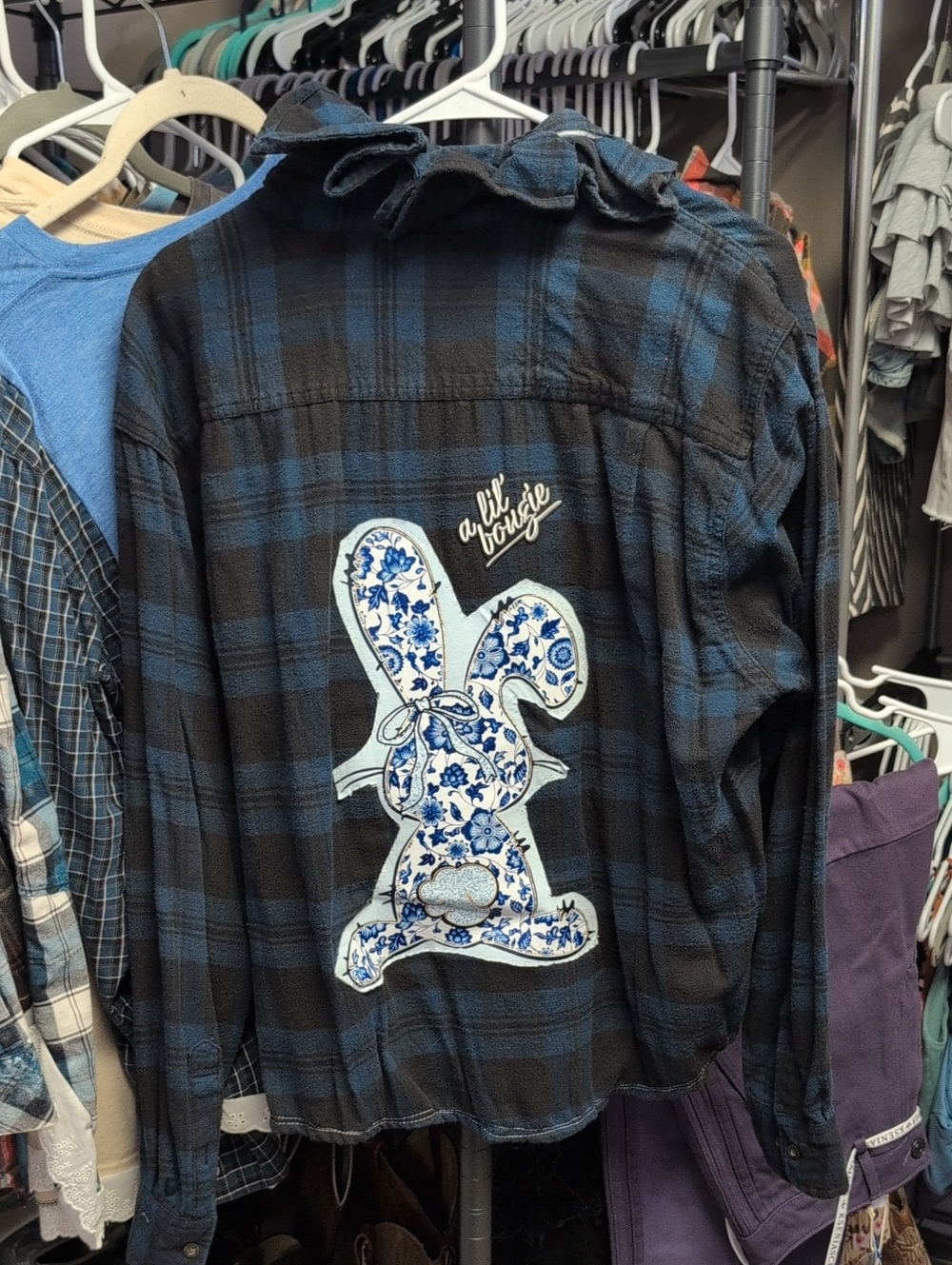 Upcycle Flannel Graphic